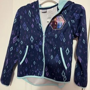 Disney Frozen Girls size 7 light jacket